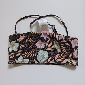 Rip Curl Kidswear Black Floral Top SZ 12M NWOT